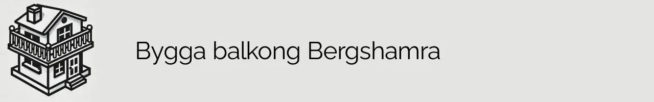 Bygga balkong Bergshamra